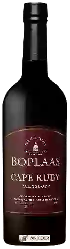 Bodega Boplaas - Cape Ruby