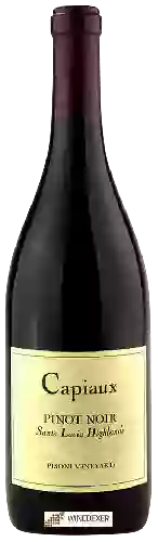 Bodega Capiaux Cellars - Pisoni Vineyard Pinot Noir