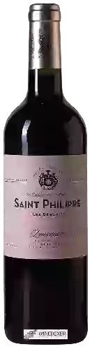 Cave des Saint-Saturnin - Cuvée Reservée Saint Philippe Les Bégonias