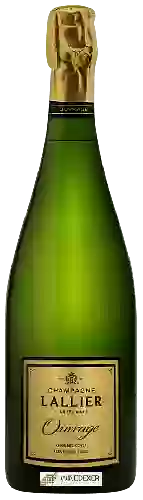 Bodega Lallier - Ouvrage Grand Cru Champagne (Elevé Sous Liège)