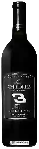 Bodega Childress Vineyards - Barrel Select Three Red Table