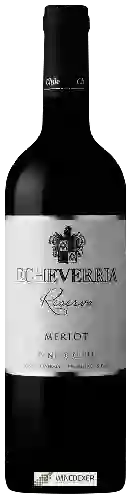 Bodega Echeverría - Reserva Merlot