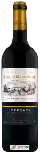 Bodega Cour de Mandelotte - Bordeaux Rouge