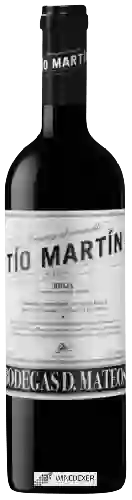 Bodega D. Mateos - Tío Martín Crianza