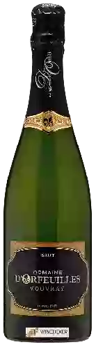 Domaine d'Orfeuilles - Vouvray Brut