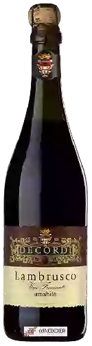 Bodega Decordi - Lambrusco Amabile Rosso