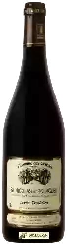 Domaine des Géléries - Cuvée Tradition St Nicolas de Bourgueil