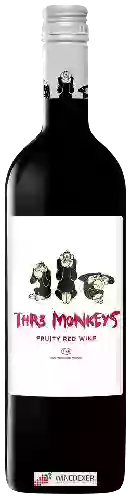 Bodega Thr3 Monkeys - Fresh & Fruity Red