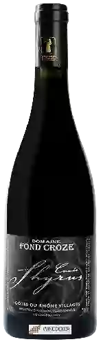 Domaine Fond Croze - Cuvée Shyrus Côtes du Rhône Villages