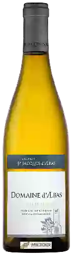 Château Saint Jacques d'Albas - Domaine d'Albas Blanc