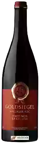 Bodega GVS Schachenmann - Goldsiegel Hallauer Pinot Noir Spätlese