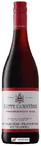 Bodega Haute Cabrière - Unwooded Pinot Noir