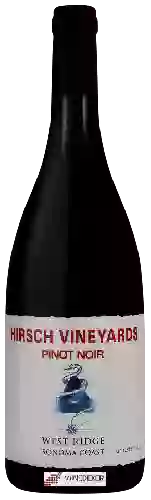 Bodega Hirsch Vineyards - West Ridge Pinot Noir