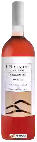Bodega I Balzini - Pink Label Sangiovese - Merlot