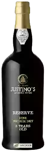 Bodega Justino's Madeira - Reserve Fine Medium Dry 5 Years Old Madeira