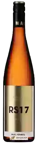 Bodega Mac Forbes - RS17 Riesling