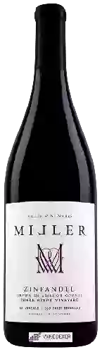 Bodega Miller Wine Works - Shake Ridge Vineyard Zinfandel