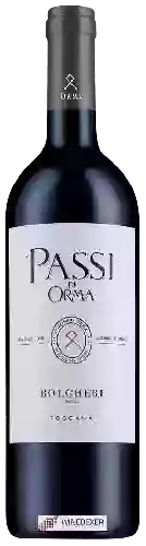 Bodega Orma - Passi di Orma Bolgheri