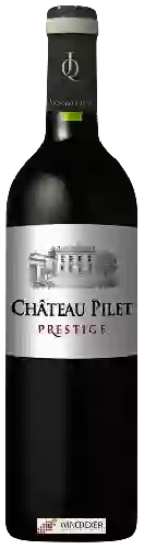 Bodega J.Queyrens & Fils - Château Pilet Prestige Côtes de Bordeaux