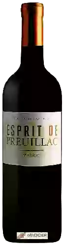 Château Preuillac - Esprit de Preuillac Médoc