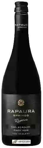 Bodega Rapaura Springs - Reserve Marlborough Pinot Noir