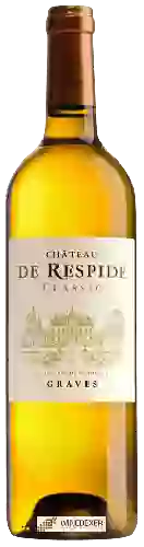 Château de Respide - Classic Graves Blanc