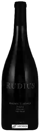 Bodega Rudius - Hudson Vineyard Syrah