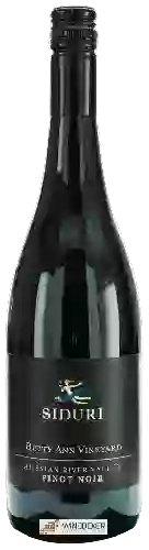 Bodega Siduri - Betty Ann Vineyard Pinot Noir