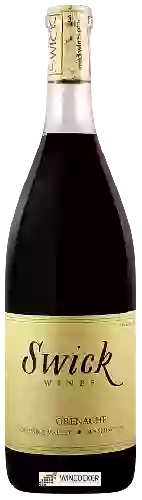 Bodega Swick Wines - Grenache