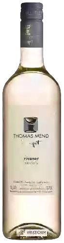 Bodega Thomas Mend - Rivaner Trocken