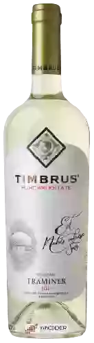 Bodega Timbrus Purcari Estate - Traminer