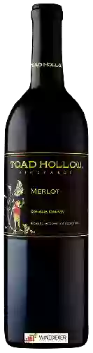 Bodega Toad Hollow - Merlot Reserve Richard McDowell Vineyard