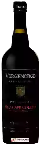 Bodega Vergenoegd - Old Cape Colony