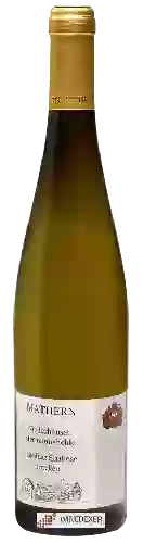 Bodega Weingut Mathern - Niederhäuser Hermannshöhle Riesling Spätlese Trocken