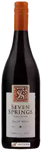 Bodega Seven Springs Vineyards - Pinot Noir