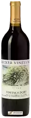 Weingut Becker Vineyards - Vintage Port