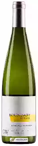 Weingut Boundary Breaks - Gewürztraminer