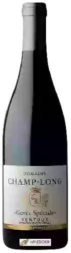 Domaine Champ-Long - Cuvée Spéciale Ventoux