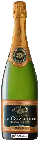 Weingut Charles de Cazanove - Tradition Demi-Sec Champagne