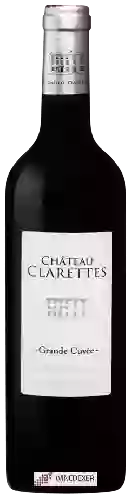 Château Clarettes - Grande Cuvée Côtes de Provence Rouge
