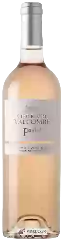 Château de Valcombe - Pastel Rosé de Pressée