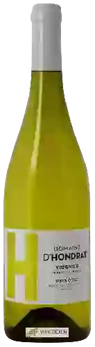 Domaine d'Hondrat - Viognier