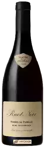 Domaine de la Vougeraie - Pinot Noir Terres de Famille