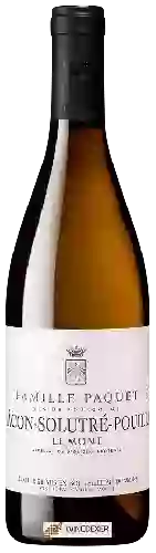 Domaine Famille Paquet - Mâcon-Solutré-Pouilly 'Le Mont'