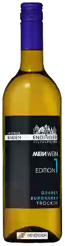 Weingut Endinger Vulkanfelsen - Mein Wein Edition 1 Grauer Burgunder Trocken