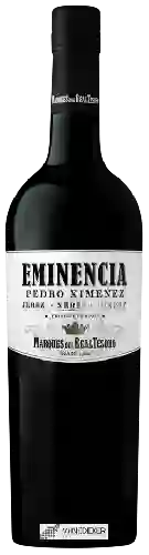 Weingut Marqués del Real Tesoro - Eminencia Pedro Ximenez
