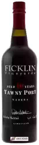 Weingut Ficklin - Aged 10 Years Tawny Port