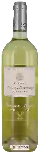 Château Fombrauge - Chateau Magrez Fombrauge Bordeaux Blanc