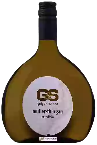 Weingut Weingut Geiger & Söhne - Müller-Thurgau Mundfein