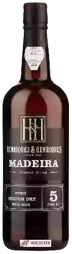 Weingut Henriques & Henriques - 5 Years Old Finest Medium Rich Madeira